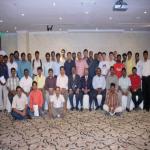 Managing Director And Director with Trainees.