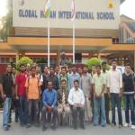 Managing Director And Director with Trainees.
